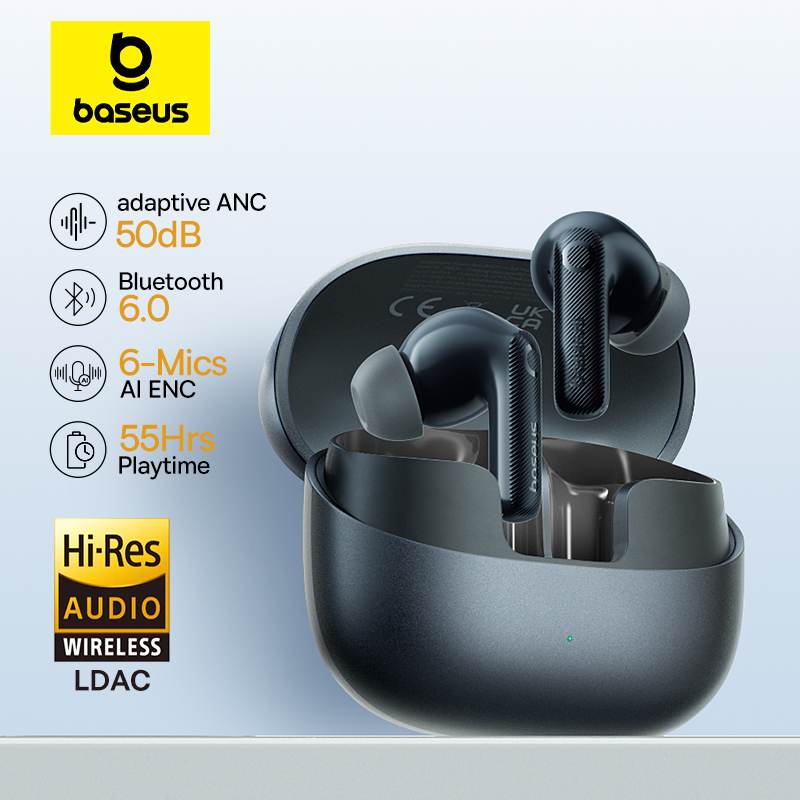 Sleep Mask Headphones Bluetooth - Baseus EP10 Pro ANC Oordopjes Draadloze