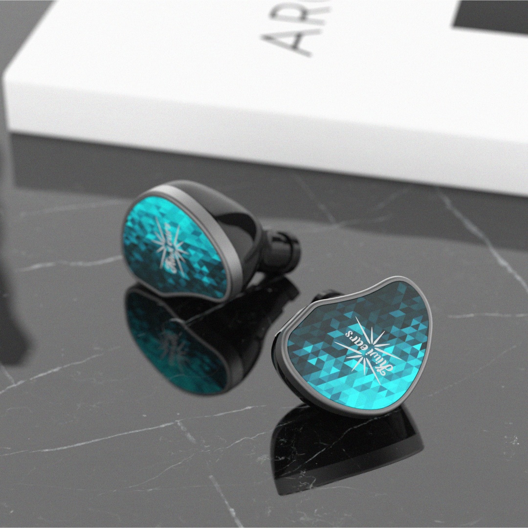 Planar Magnetic Iem Earphones - Linsoul Kiwi Ears Stardust 1DD+4BA Hybride