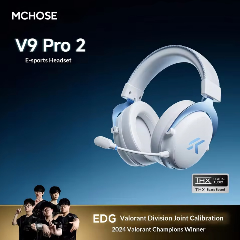 Anc Wireless Over Ear Headphones - MCHOSE V9 Pro 2 draadloze gamingheadset