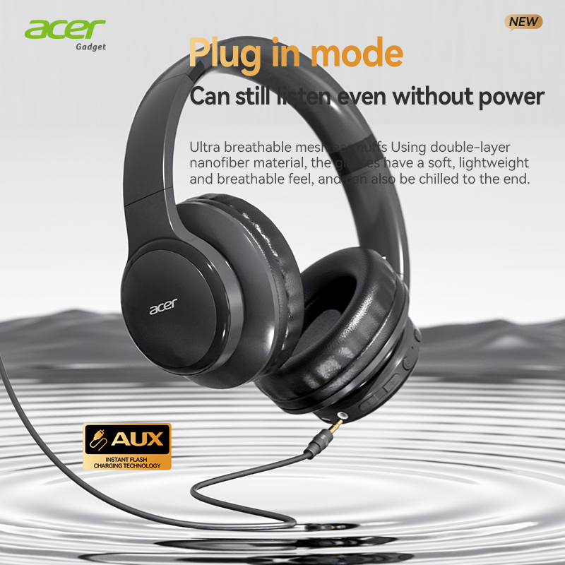 Acer Ohr559 Draadloze Bluetoot - Anc Wireless Over Ear Headphones recensie en prijs