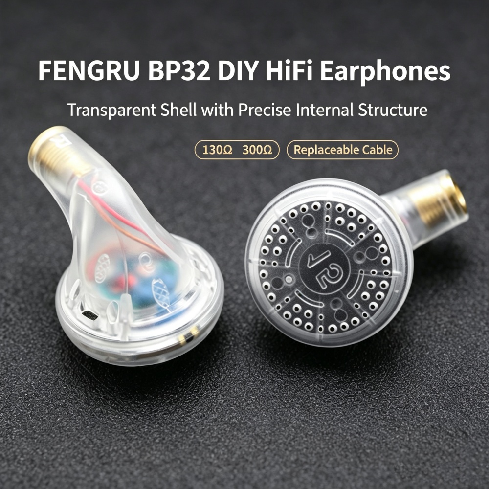 FENGRU BP32 Diy 130 ohm Beryll - Planar Magnetic Iem Earphones recensie en prijs