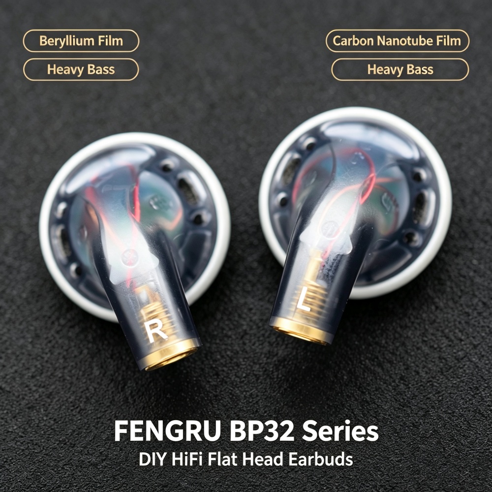 FENGRU BP32 Diy 130 ohm Beryll - Planar Magnetic Iem Earphones recensie en prijs