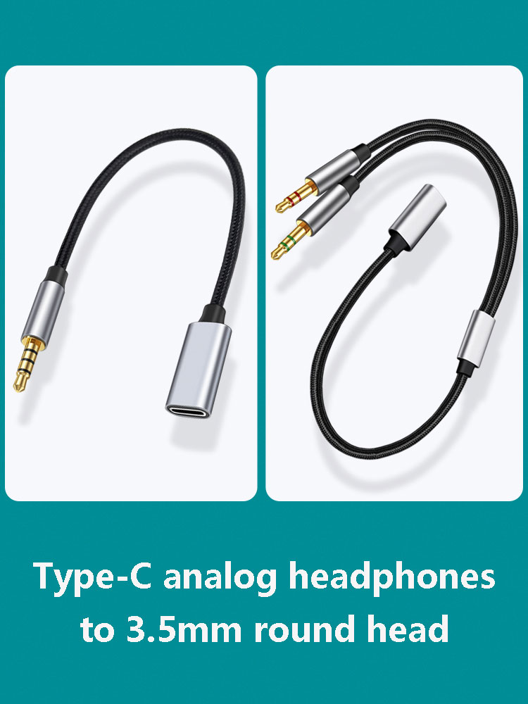 3,5 mm mannelijk naar Type-C A - Type C Wired Earphones With Mic recensie en prijs