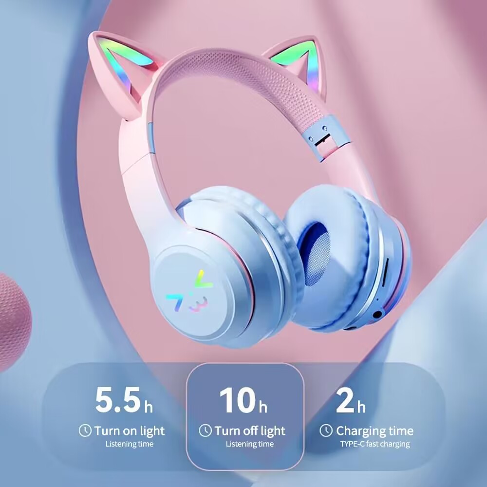 Rgb Glow Oortjes Draadloze Oor - Gaming Headset With Mic Rgb recensie en prijs