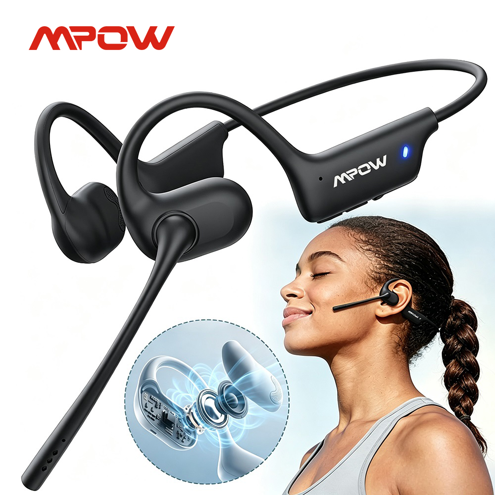 Mpow O1 Open Ear Sport-hoofdte - Type C Wired Earphones With Mic recensie en prijs