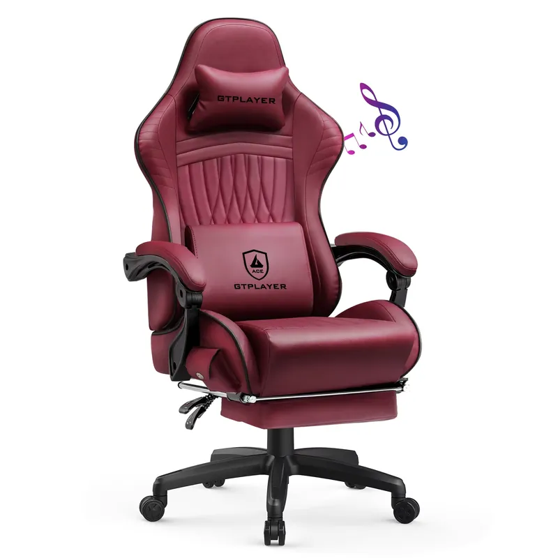 GTPLAYER gamingstoel met ingeb - Speakers recensie en prijs