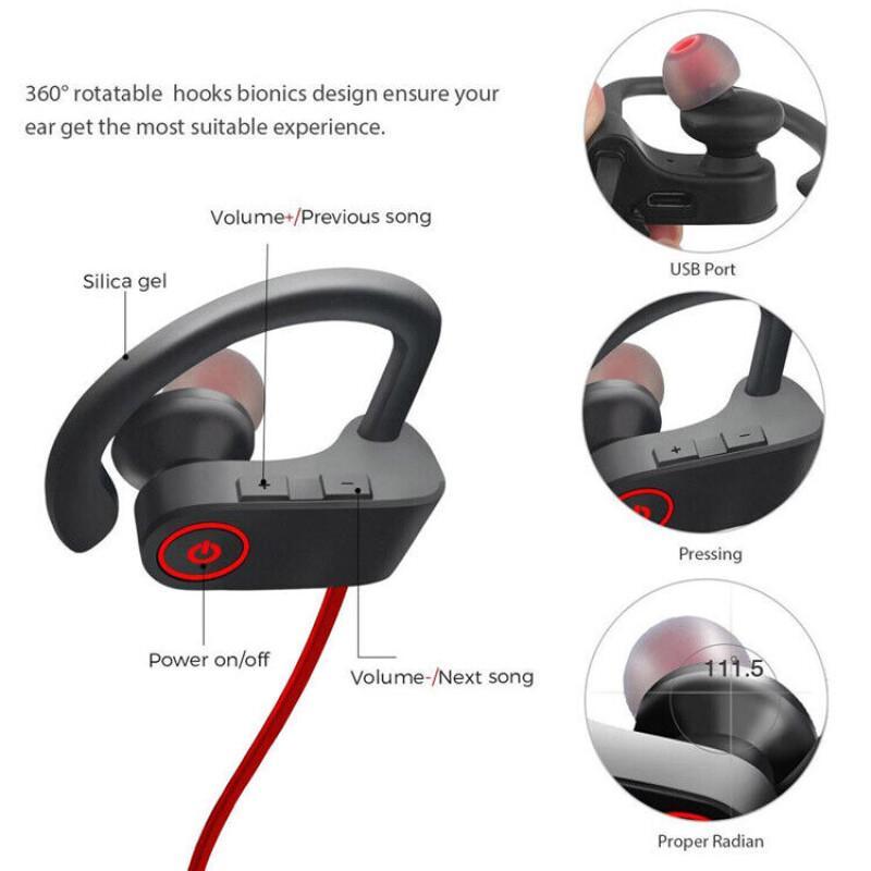 Nieuwe Draadloze Oortelefoon B - Magnetic Neckband Sports Earphones recensie en prijs