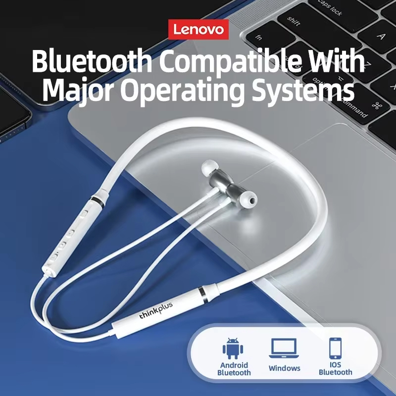 100% Originele Lenovo HE05X Bl - Magnetic Neckband Sports Earphones recensie en prijs