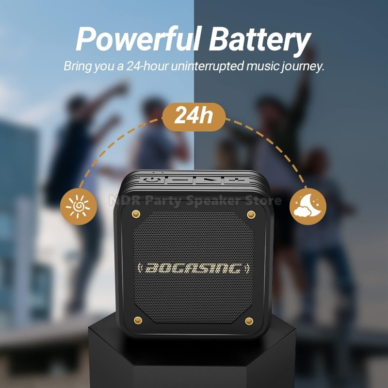 M10 15W luidspreker BT 5.0 dra - Portable Bluetooth Speaker Waterproof Ipx7 recensie en prijs